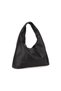 Black Leather Women's Shopper Shoulder Bag – Soft Form Vintage Model - 2