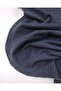 Navy Blue Gray Tiny Square Patterned Jacquard Interlock Fabric Cardigan & Sweater Width: 140cm - 3
