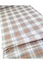 Coffee Petrol Blue Beige Plaid Jacquard Interlock Fabric Cardigan & Sweater Fabric 150X250Cm - 3
