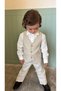 Milano Linen Look Boys' 4-Piece Set – Trousers, Shirt, Vest & Bow Tie - 2