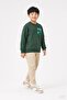 Boy's Printed Crew Neck 2-Piece Sweatshirt - 5