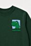 Boy's Printed Crew Neck 2-Piece Sweatshirt - 7