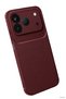 Ilkestor Tecno Spark 50 4g Auto Focus Carbon Cover (200631) - Burgundy - 2