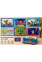 Primary School Kindergarten Fabric Set of 6 Lunch Covers (Boy)