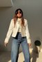 Napoleon Embroidered Jacket Ecru - 6