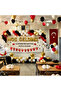 Classroom Decoration Set Gold Foil Letters White Red Black Gold Balloons School Classroom Board Decoration Elementary Week Celebration - 2