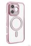 Ilkestor Honor 600 Lite Joke Simli Magneticsafe Case (195849) - Pink - 2