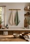 100% Cotton 4-Layer 2-Piece Muslin Kitchen Napkin and Drying Cloth