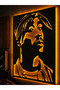 Nostaljik Tupac Temalı Ledli Tablo - 2