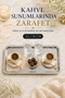 Premium Stainless Steel Presentation Tray 33X18 cm – Stylish Rectangular Tea and Coffee Serving Tray - 5