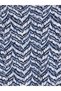 Peak New Season Blue Crew Neck Patterned Women's T-Shirt - 6