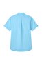 Men’s Cotton Oxford Slim Fit Short-Sleeve Shirt with Embroidery - 2