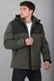 Segmented Softsheel Winter Coat with Fur Inside Kmd 889_50523-1 - 2