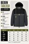 Segmented Softsheel Winter Coat with Fur Inside Kmd 889_50523-1 - 8