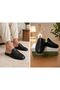Black Men's Groom's Bundle Dowry Ergonomic Home Guest Slippers - 2