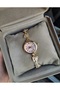 Butterfly Pattern Cord Minimal Model Boxed Wrist Watch - 3