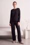 Cotton Striped Winter Soft Touch Interlock Knitted Pajama Set - 4
