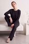 Cotton Striped Winter Soft Touch Interlock Knitted Pajama Set - 5