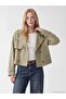 Double-Breasted Collar Women's Trench Coat (W6)