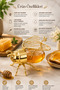 Bee Figured Fish Honey Jar with Spoon Gold Decorative Breakfast Honey Serving Container - 4