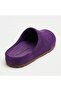 Mk410 Purple Genuine Suede Leather Full Covered Cork Sole Unisex Orthopedic Sabo Slippers - 3