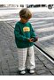 Girls' and Boys' 3-Thread Cotton Sweatshirt and Pants Set 2-8 Years