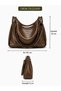 Women's Loose Shoulder Bag Length 25 cm Width 35 Width 8 cm - 2