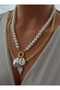 Necklace - Gold Color - - 2
