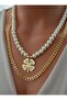 Necklace - Gold Color -
