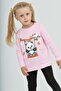 Girl's Swinging Panda Printed Sweatshirt - 2