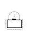 Powder Pink Satin Silver Detailed Crystal Stone Chain Strap Women's Evening Dress Bag Wedding Engagement Graduation - 7