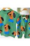 Boys' Cotton 3-Ply Autumn Sweatshirt and Pants Set 2-8 Years - 3