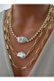 Necklace - Gold Color - - 4