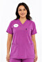 Comfy - Large Size Ebe Forması Lycra Scrubs (Unisex) (Compliant with New Regulation - Byzantium) (Set) - 4