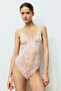 Lace thong body - 2
