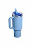 The Quencher Protour Flip Straw Tumbler Thermos with Straw 1,18L/40Oz Blue 10-21126-0133 - 3