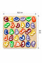 Arabic Alphabet Educational Puzzle – Colorful Pla Letters on Wooden Base – 32.2 X 30 cm - 4