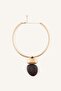 Women's Natural Formed Pendant Necklace I6630Axns