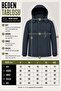 Softsheel Winter Coat with Fur Inside and Chest Detail Kmd 833_50524-1 - 7