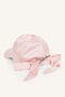 Women's Satin Cap Hat with Ribbon Detail on the Back H6759Ax26Wn - 4