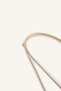 Round Medallion Pendant with Knot Detail Women's Necklace I6623Axns - 3