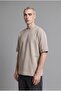 Loose Fit Crew Neck Drop Shoulder Printed T-Shirt H4609Ax26Au - 2
