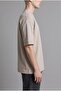 Loose Fit Crew Neck Drop Shoulder Printed T-Shirt H4609Ax26Au - 3