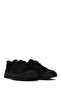 Men's Black Lace-Up Thick Soled Nubuck Leather Sneaker Wm680053Dn - 2