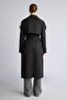 Relax Fit Double Breasted Belted Long Trench Coat H3154Ax26Au - 6