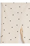 Özmarka New Season Ecru Bow Detailed Polka Dot Girls' Tights - 3
