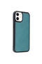 Apple iPhone 11 Compatible Case Aras Leather Cover - Light Green - 5