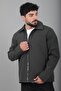 Tyson Fabric Collared Zippered Seasonal Coat Pldp 3034_60396 - 3