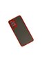 Samsung Galaxy A72 Compatible Case Montreal Silicone Cover - Red - 6