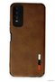 Spt-Gld Vivo Y11S Case Loop Leather Silicone (25033) - Brown